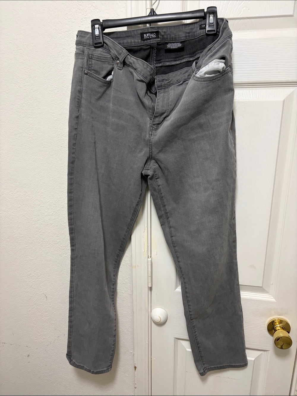 Buffalo David Bitton women’s Gray Slim Jeans